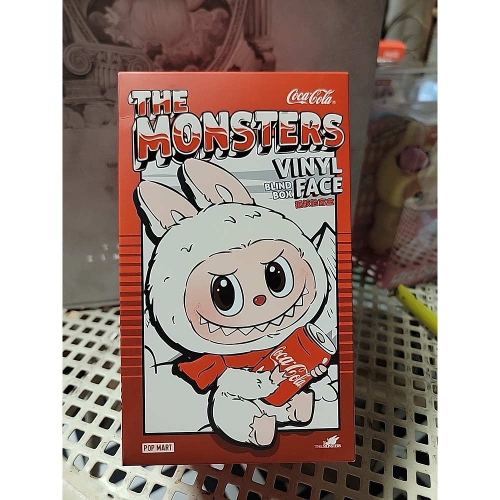 POP MART The Monsters Labubu Coca-Cola Plush Pendant Authentic Sealed‎ BLIND BOX